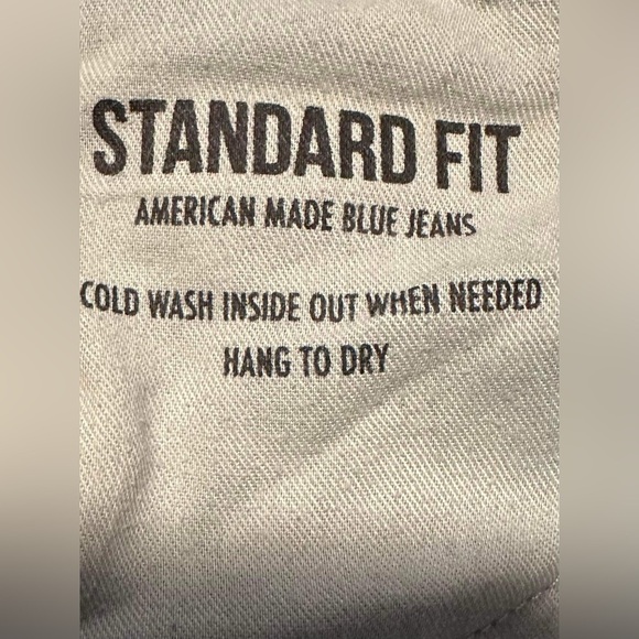 Buck Mason Men’s Size 31x32 Button Fly Standard Fit Selvedge Denim Blue EUC - Picture 6 of 10